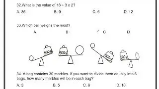 Maths IQ Test Grade 4 | IBT Test Exam | Maths GK Questions Class 4 | Tricky Maths Quiz | MCQ Part-3