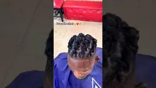 Barrel Twist 🤯#shorts #dreadlocks #viralshorts #haircut