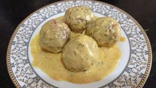 Creamy Vege kofta curry - Easy kofta curry - no spicy kofta curry by barnaliskitchen