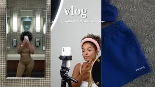 i got a 9-5 job, filming tik toks & trying samples | vlog | Kamrin White