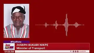 We're not clearing we're only decongesting Tema Port - Transport Minister on imported excavators