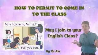 How to Permit to Come in to the Class