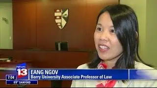 Barry Law Professor Eang Ngov talks about representing yourself in criminal case
