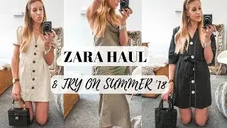 ZARA SUMMER HAUL & TRY ON | Charlotte Buttrick