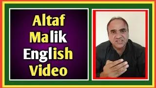Altaf Malik English Language Video