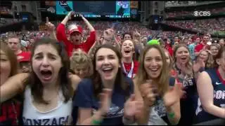 2017 NCAA March Madness Final Four intro #7 SC vs #1 GOZ