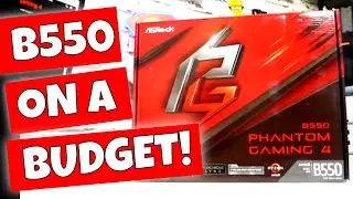 Asrock B550 Phantom Gaming 4 Best Budget AM4 3rd Gen Motherboard