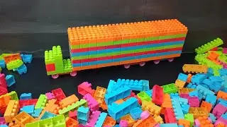 Satisfying DIY Lego Long Car | Lego Building Blocks Videos #buildingblockstoys MUSCAN TOYS 