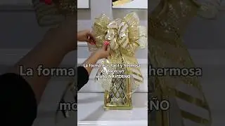 AS&Iacute; SE HACE UN MO&Ntilde;O O LAZO NAVIDE&Ntilde;O HERMOSO🎄 #trending