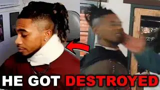 Injured Nuisance Streamer THREATENS  Larry Wheels After getting SLAPPED