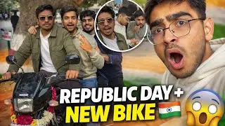 Republic Day Celebration + New Bike Surprise 🏍️🇮🇳