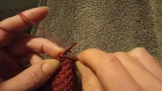 Strickmuster: knoten- Herzchen - Brezelmuster 