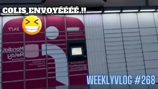 Weeklyvlog #268:  Depot colis et petites courses