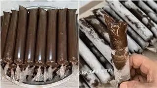How to make chocolate ice candy pang negosyo/soft & creamy/chocolate ice candy recipe/negosyo/food
