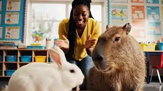 Capybara&rsquo;s Sad School Day &ndash; The Gentle Rain Before the Smile