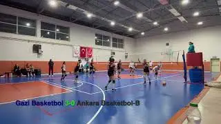 Gazi Basketbol 3 - 0 Ankara Basketbol-B 25-2026 Sezonu KK1L Grup Maçı