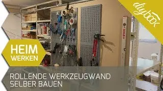 Die verschiebbare Werkzeugwand: So schaffst auch Du Platz in Deiner Werkstatt