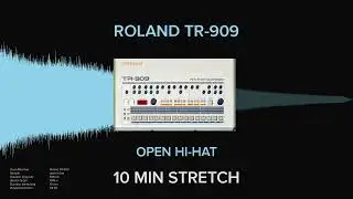 Roland TR-909 Open Hi-Hat (10 MINUTES)