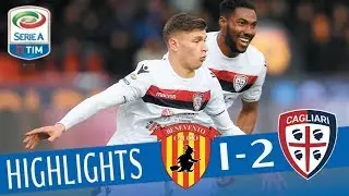 Benevento - Cagliari 1-2 - Highlights - Giornata 29 - Serie A TIM 2017/18