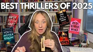 I read 67 Mystery and Thrillers Last Year- Here are the Best Thriller Books I Read in 2025!