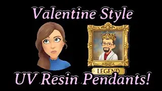 #1081 Valentine UV Resin Pendants (Plus a Surprise Bonus Clip!)