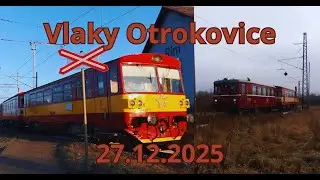 Vlaky Otrokovice 27.12.2025 @Martinovyvlaky @fotograf_vlaku šotouš matěj a tomášovy vlaky Otrokovice