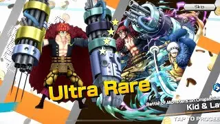 Ex law and kid summons + may give away account | One Piece Bounty Rush