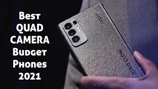 Best Quad Camera Budget Phones 2021