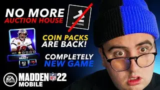 NO MORE AUCTION HOUSE?! COIN PACKS ARE BACK.. MADDEN MOBILE 22 IS HERE!