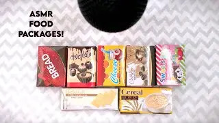 ASMR Tapping on These Fake Food Packages (No Talking)