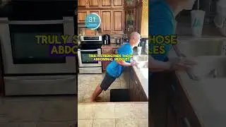Beginner Core Workout  From The Kitchen Counter