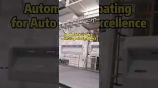 Automated  Coating for Auto parts Excellence #fyp #foryou