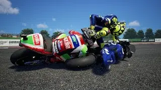MotoGP 18 CRASHES 6