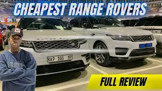 Cheapest Range Rovers luxury SUVs at webuycars South Africa autobiography v8, velar