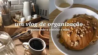 um vlog de organização ☕️ | organizando a cozinha e mais