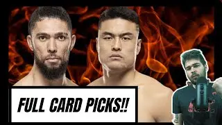 UFC Shanghai Full Card Breakdown & Predictions | Zhang Mingyang vs Johnny Walker