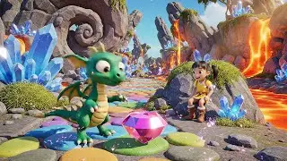 Minecraft Baby Ender Dragon Dropped a Shiny Egg | Kids Songs & Nursery Rhymes