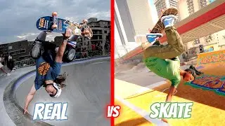 I Recreated Real Life Skate Clips In Skate!