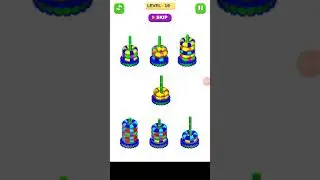 Bubble Sort it 3D game level 19 to 20