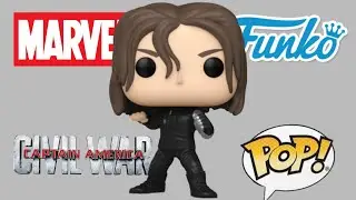 UNBOXING! Civil War:Bucky Barnes Funko Pop from Captain America Civil War