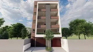 Edificio multifamiliar en terreno de 8.40 X 26m