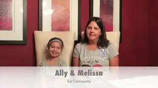 MICROTIA - Ear Community, Microtia Awareness Day with Melissa & Ally, created by Val Johnson