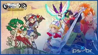 Grandia HD Collection (PS4) - Gameplay - Primeiros 82 Minutos / First 82 Minutes