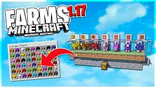 FARM SEMPLICE di LANA COLORATA e CIBO per Minecraft Bedrock 1.17 (MCPE/Xbox/PS4/Switch/Win10)