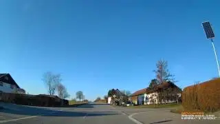 D: Alteiselfing. Gemeinde Eiselfing. Landkreis Rosenheim. Ortsdurchfahrt. Dezember 2016