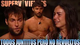 DRAMA M&Aacute;XIMO Montoya y Anita en la llegada de Manuel en SUPERVIVIENTES Almacor obligado a abandonar