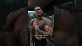 Grow your &lsquo;Upper Chest&rsquo; with these 6 exercises & tips💪#chest #workout #gym