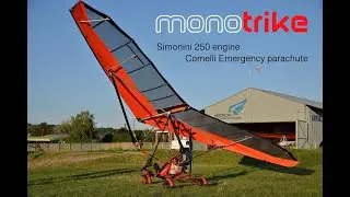 MONOTRIKE with Simonini 250 + Comelli Emergency parachute