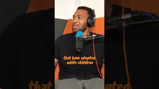 Why don&rsquo;t black people adopt white kids? #funny #comedy #podcast #shorts