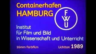 Containerhafen Hamburg 1989